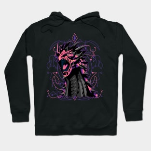 dragon head angry Hoodie